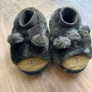 LL Bean Bear slippers little kid 9-10